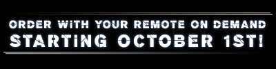 On Demand October 1st!